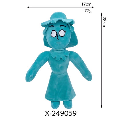 The Amazing Digital Circus Plushies - TADC Jax, Pomni, Caine, Gangle Stuffed Toys - Complete Character Collection - Indie Animation Merch - Soft Collectible Dolls for Fans & Kids