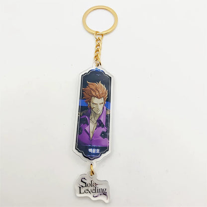 Solo Leveling Acrylic Keychain - Sung Jinwoo Shadow Army