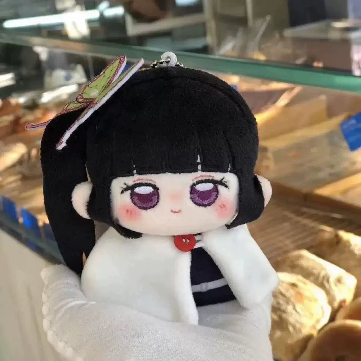 Demon Slayer 10cm Cotton Doll - Kawaii Bag Charm Keychain