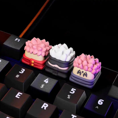 JJK Artisan Keycap - Gojo & Sukuna Custom Caps