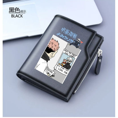 JJK Gojo Satoru Slim Wallet - Student Bi-fold