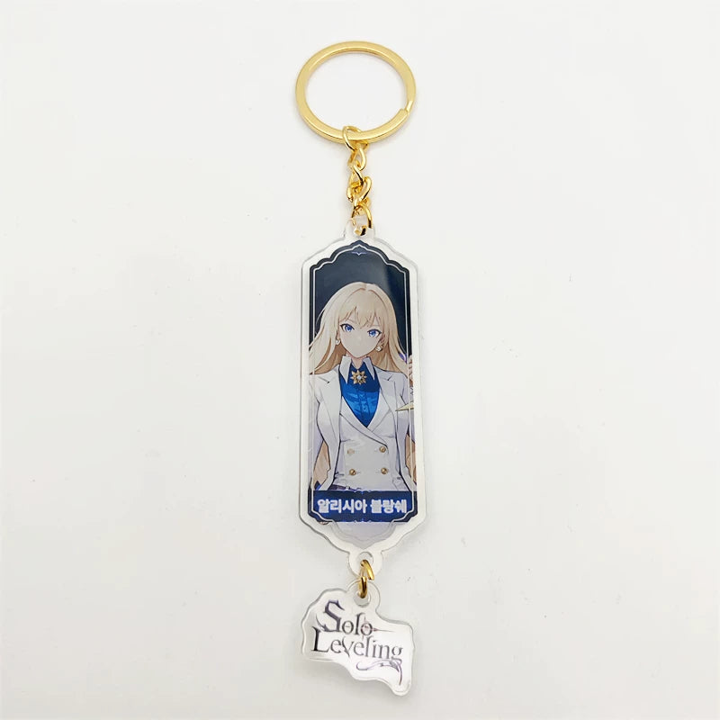 Solo Leveling Acrylic Keychain - Sung Jinwoo Shadow Army