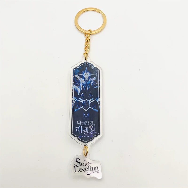Solo Leveling Acrylic Keychain - Sung Jinwoo Shadow Army
