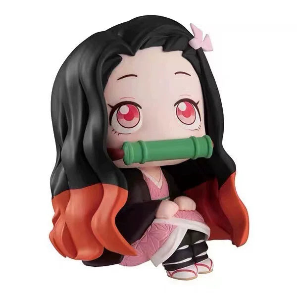 Demon Slayer Look-Up Chibi - 10cm Akaza & Giyu Set