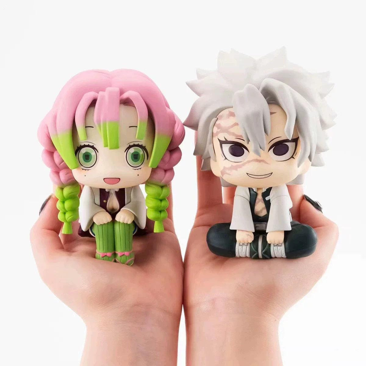 Demon Slayer Look-Up Chibi - 10cm Akaza & Giyu Set