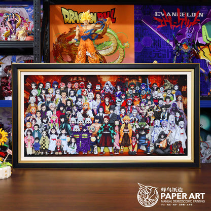 Demon Slayer 3D Art - Infinity Castle Full Roster