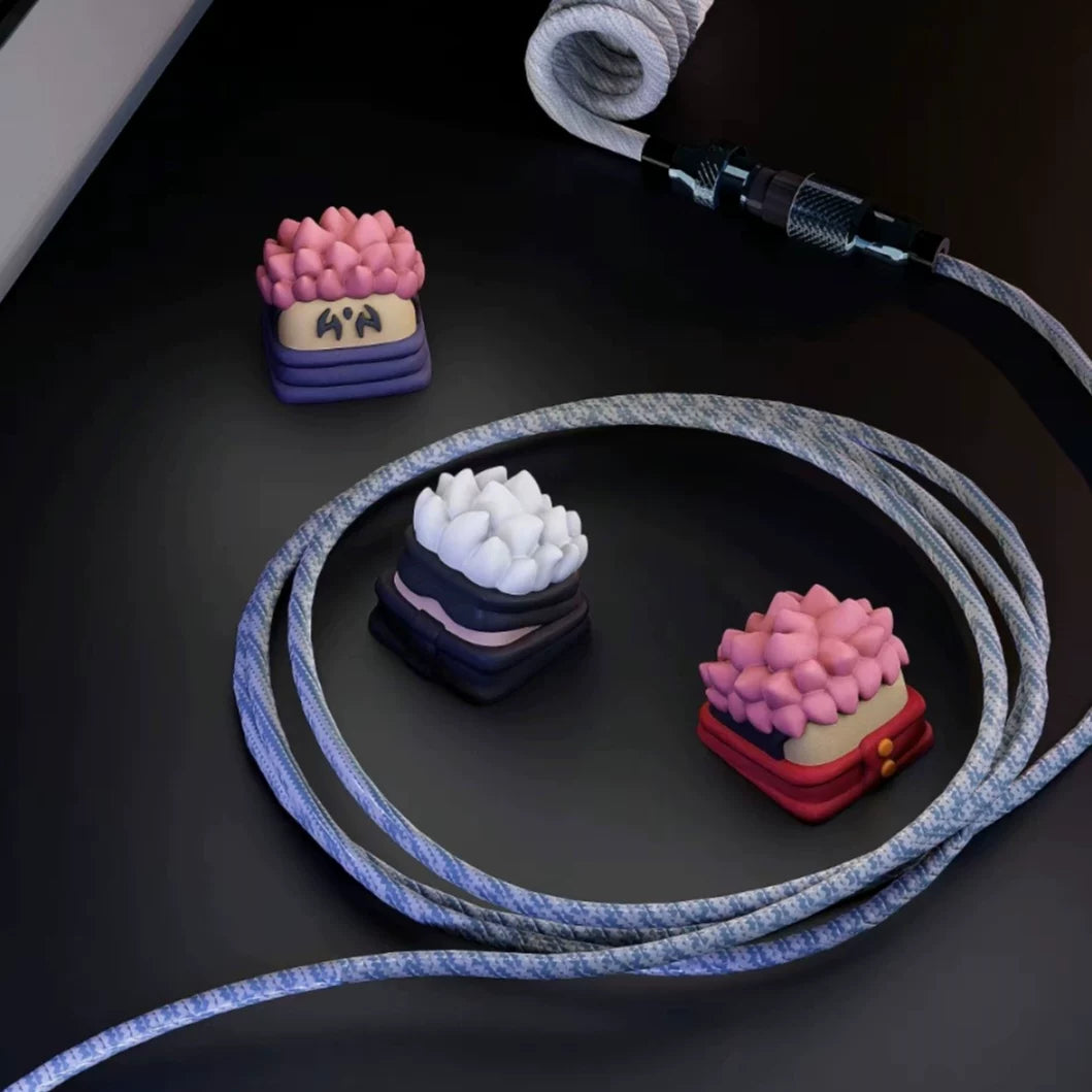 JJK Artisan Keycap - Gojo & Sukuna Custom Caps