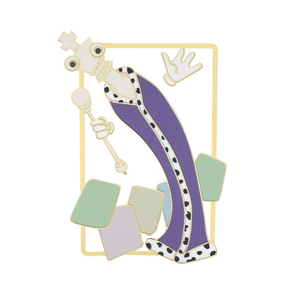 The Amazing Digital Circus Metal Bookmarks - TADC Enamel Page Clips - Jax, Pomni & Caine Gold-Tone Book Markers - Reading Accessories for Students & Bookworms