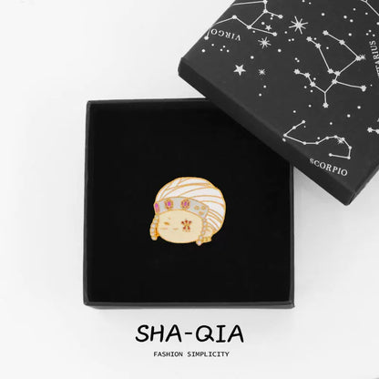 Demon Slayer Chibi Enamel Pins - Kawaii Hashira Set