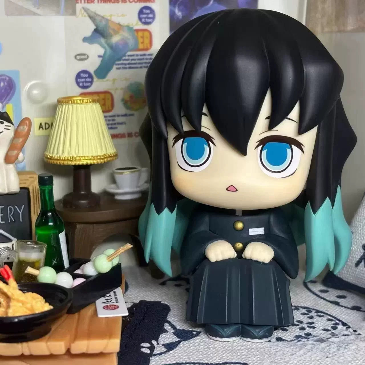 Demon Slayer Look-Up Chibi - 10cm Akaza & Giyu Set