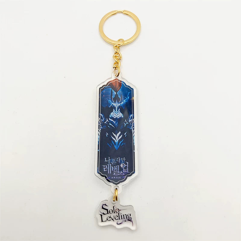 Solo Leveling Acrylic Keychain - Sung Jinwoo Shadow Army