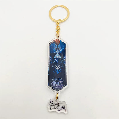 Solo Leveling Acrylic Keychain - Sung Jinwoo Shadow Army