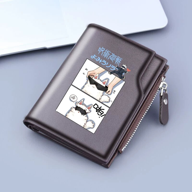 JJK Gojo Satoru Slim Wallet - Student Bi-fold