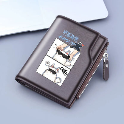 JJK Gojo Satoru Slim Wallet - Student Bi-fold