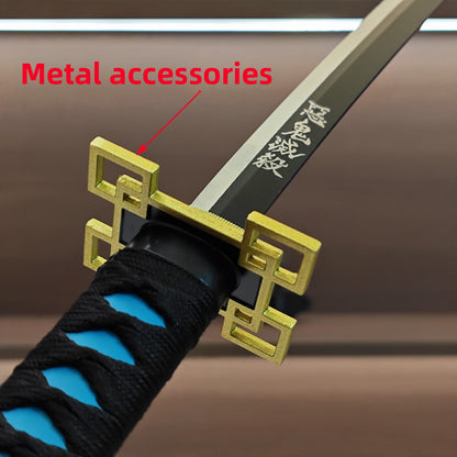 Demon Slayer 45cm Metal Nichirin Swords - Tanjiro Zenitsu Set