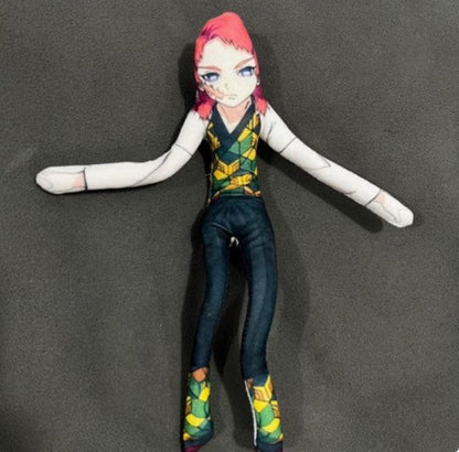 Poseable Derpy Demon Slayer Plush - 15cm Funny Toy