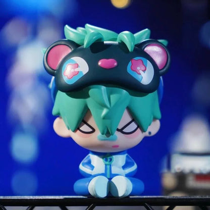 Alien Stage Free Stage Series Blind Box - Chibi Figure with Acrylic Backdrop - ALNST Ivan Till Mizi Luka 3D Desktop Mascot Toy