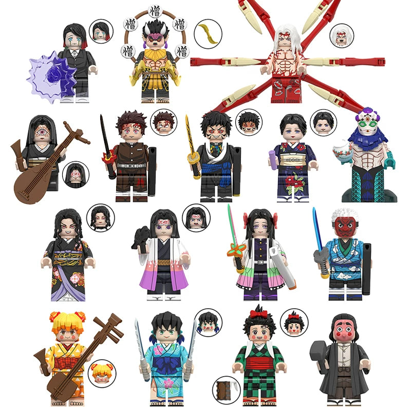 Demon Slayer Bricks - Infinity Castle Collection