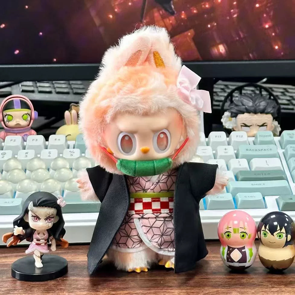 Labubu x Demon Slayer Plush - 17cm Chaos Bag Charm