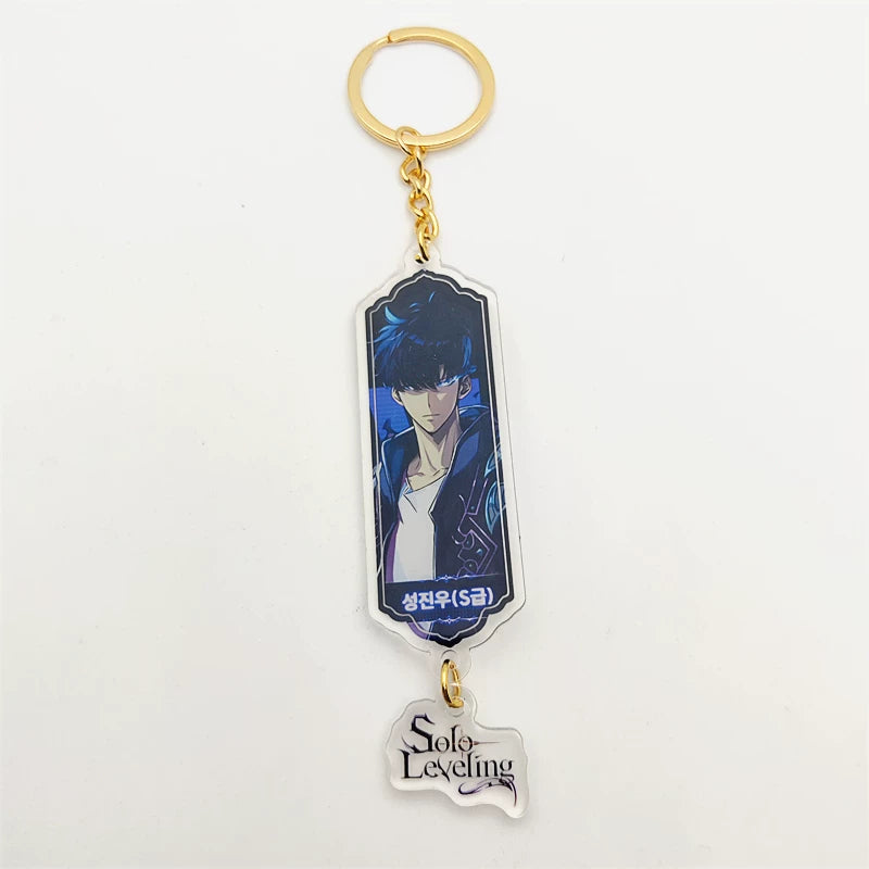 Solo Leveling Acrylic Keychain - Sung Jinwoo Shadow Army