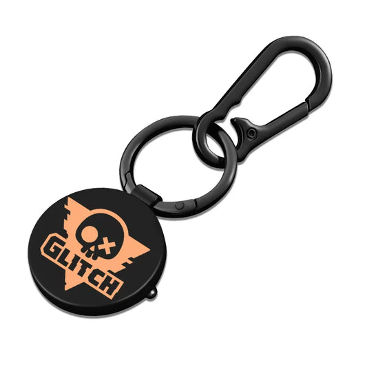 Murder Drones Quartz Pocket Watch - Absolute Solver Necklace & Glitch Logo Keychain - Sci-Fi Horror Anime Timepiece - Copper 9 Survival Gear