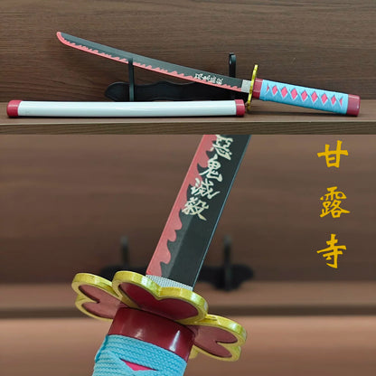 Demon Slayer 45cm Metal Nichirin Swords - Tanjiro Zenitsu Set