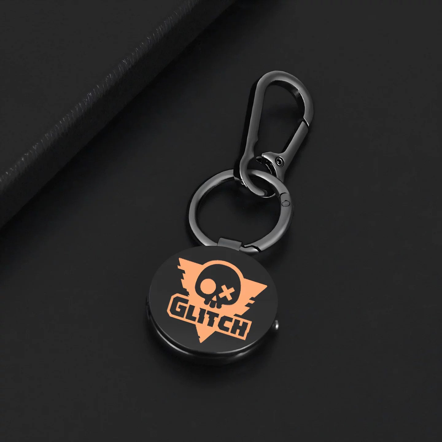 Murder Drones Quartz Pocket Watch - Absolute Solver Necklace & Glitch Logo Keychain - Sci-Fi Horror Anime Timepiece - Copper 9 Survival Gear