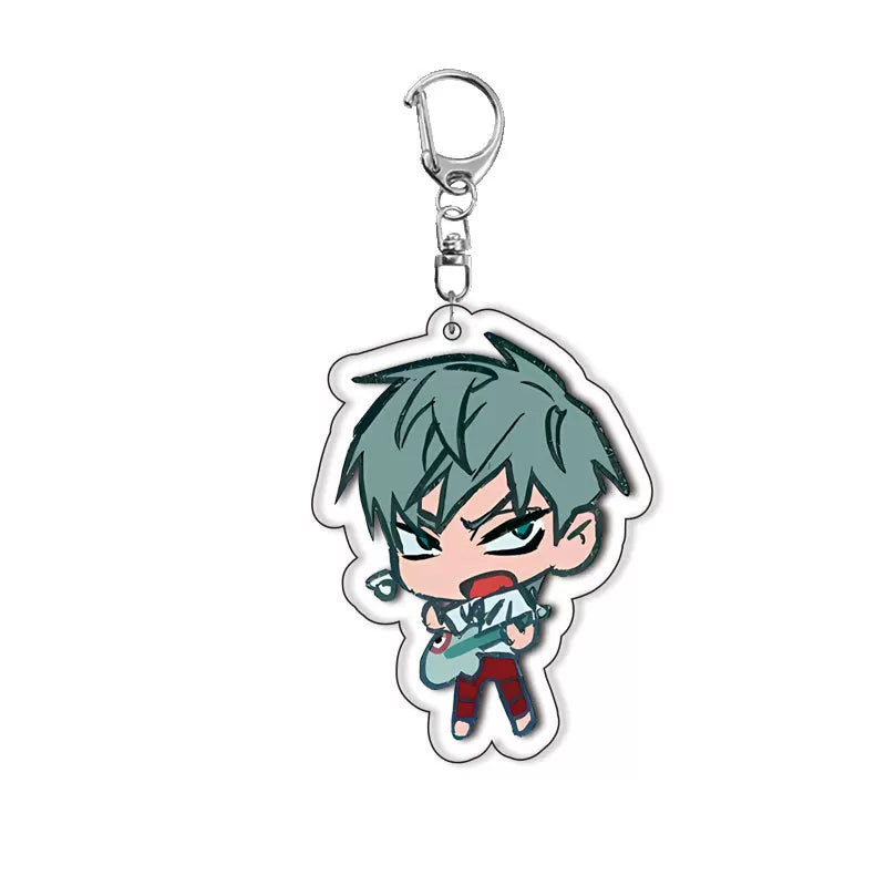 Alien Stage Chibi Mascot Acrylic Keychain - Cute 6cm Anime Figure Charm - ALNST Till Ivan Mizi Sua Luka Hyuna Backpack Keyring Accessory