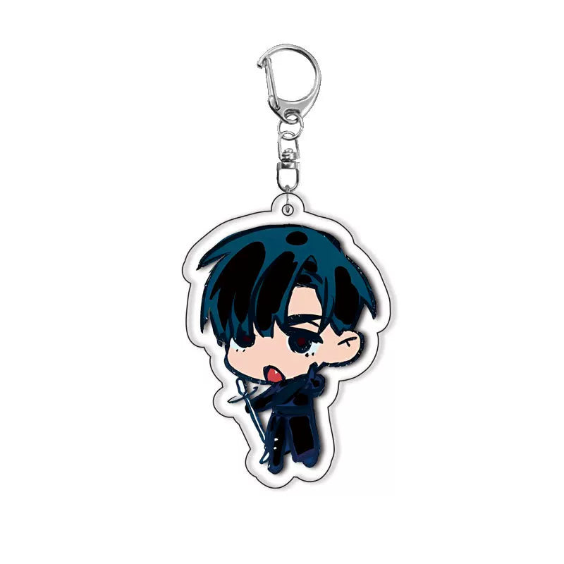 Alien Stage Chibi Mascot Acrylic Keychain - Cute 6cm Anime Figure Charm - ALNST Till Ivan Mizi Sua Luka Hyuna Backpack Keyring Accessory