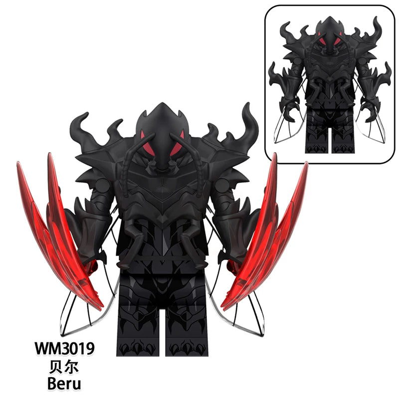 Solo Leveling Bricks - Sung Jinwoo & Shadow Army Set
