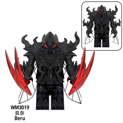 Solo Leveling Bricks - Sung Jinwoo & Shadow Army Set