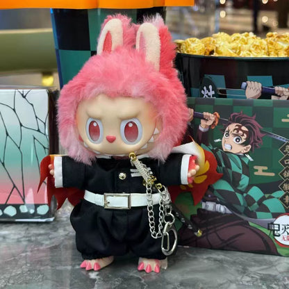 Labubu x Demon Slayer Plush - 17cm Chaos Bag Charm