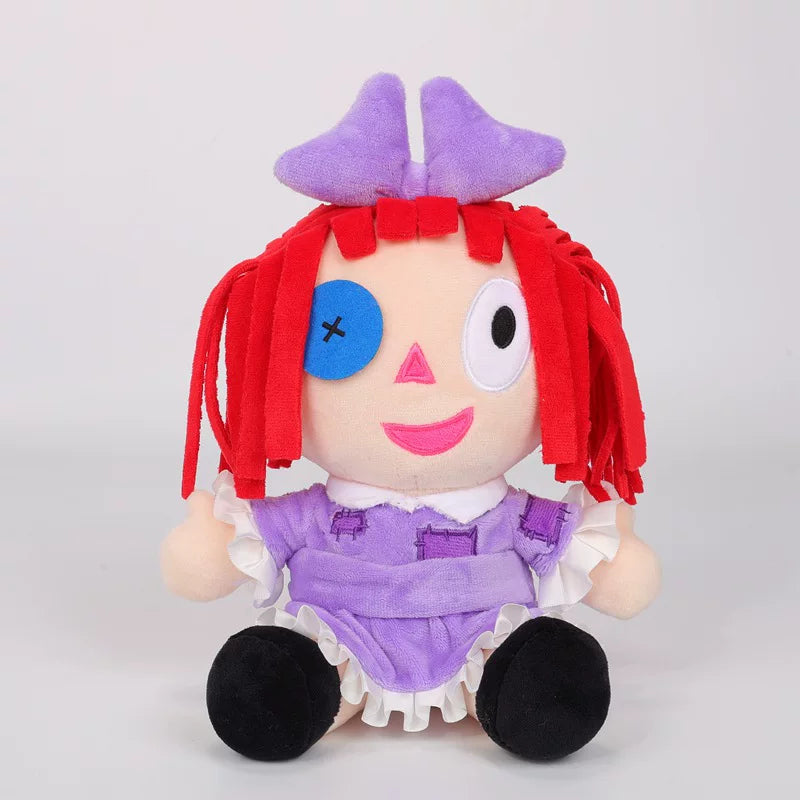 The Amazing Digital Circus Complete Plush Collection - TADC Gummigoo, Caine, Gangle & Full Gang Stuffed Toys - Indie Animation Fan Gifts