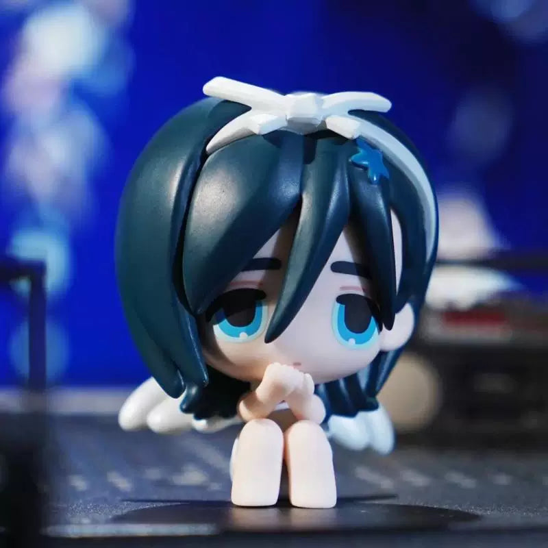 Alien Stage Free Stage Series Blind Box - Chibi Figure with Acrylic Backdrop - ALNST Ivan Till Mizi Luka 3D Desktop Mascot Toy
