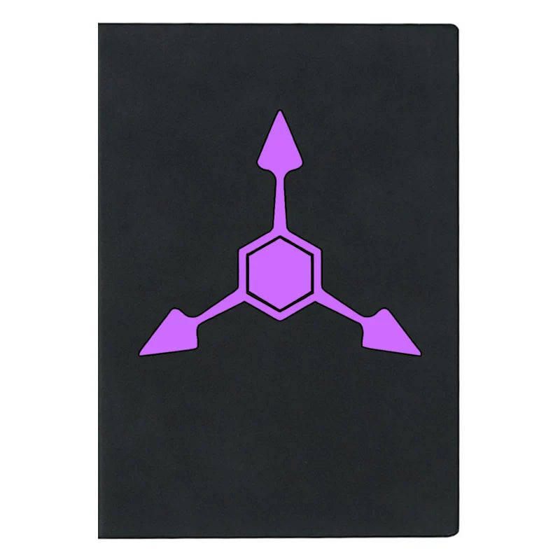 Murder Drones Uzi Doorman Same-Style Notebook - Absolute Solver Lore Journal - Glitch Productions Anime School Supplies - Angsty Teen Aesthetic