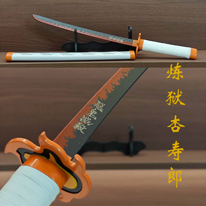 Demon Slayer 45cm Metal Nichirin Swords - Tanjiro Zenitsu Set