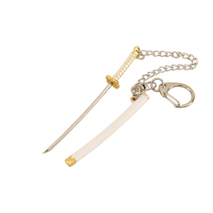 Demon Slayer Mini Nichirin Sword - 9cm Metal Keychain
