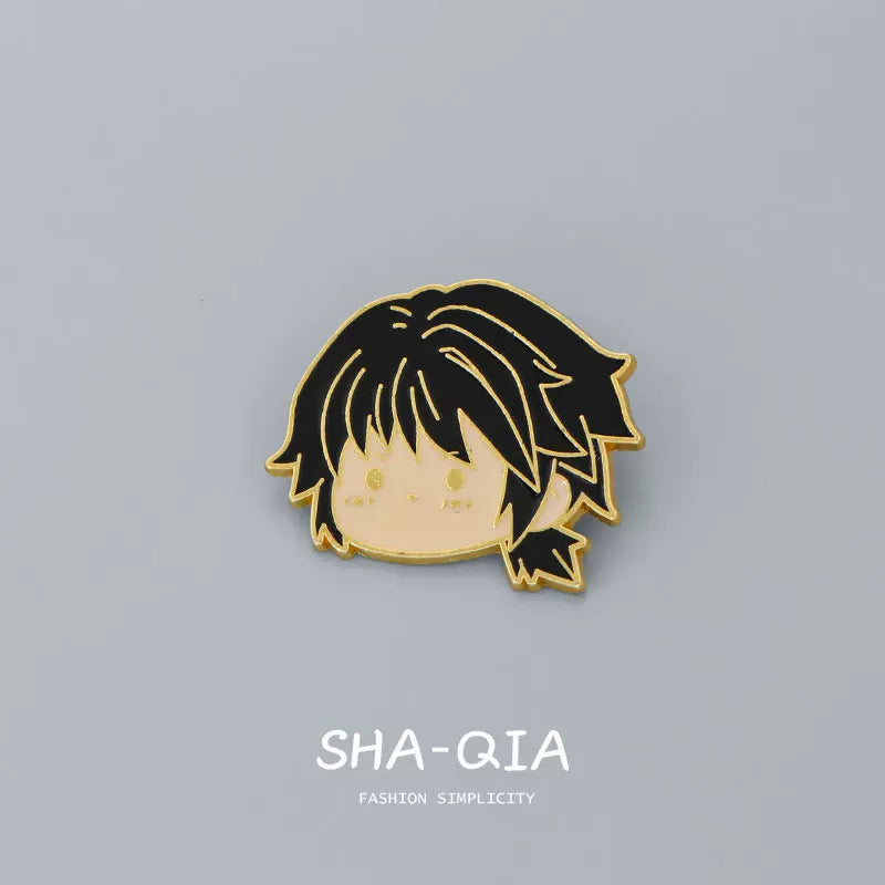 Demon Slayer Chibi Enamel Pins - Kawaii Hashira Set