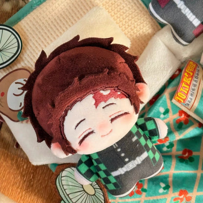 Demon Slayer 10cm Cotton Doll - Kawaii Bag Charm Keychain