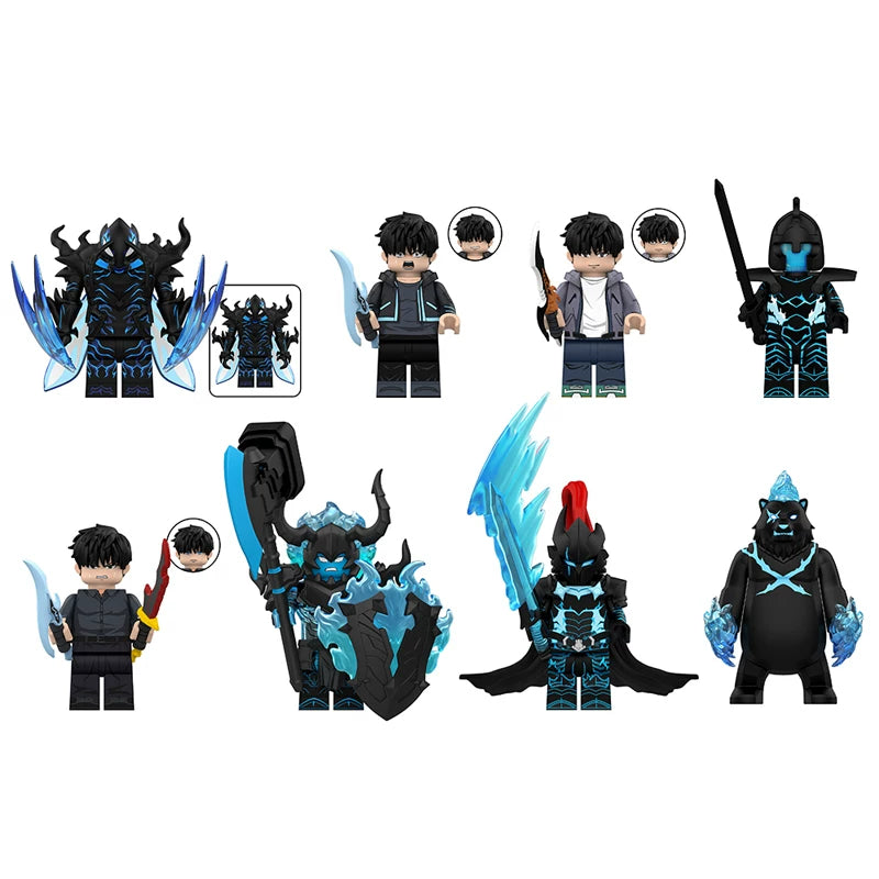 Solo Leveling Bricks - Shadow Monarch Quest Edition