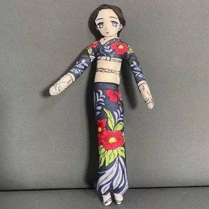 Poseable Derpy Demon Slayer Plush - 15cm Funny Toy