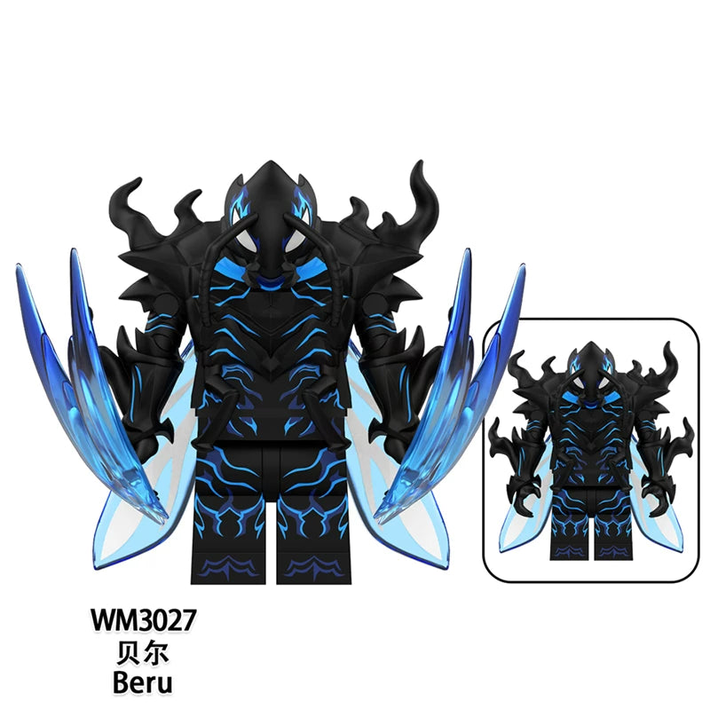 Solo Leveling Bricks - Sung Jinwoo & Shadow Army Set
