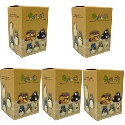 My Neighbor Totoro Mystery Blind Box - Finger Puppet Series Mini Figure - Kawaii Chibi Mei Catbus Soot Sprite Car Dashboard Ornament Gift