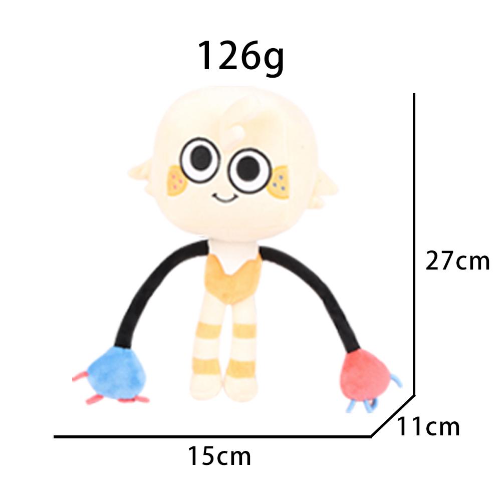 Dandy's World Plush 11" Cosmo Plush Stuffed Figure Pillow for Video Game Fans Room Decor with a Sticker Set