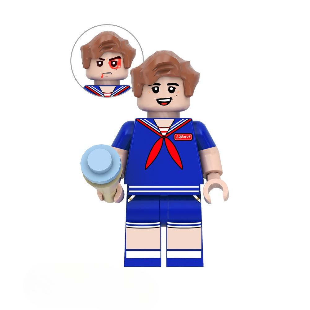 ST Stranger Squad Hawkins Fantasy Monster & Hero Brick Figures – Upside Down Inspired Building Block Set Figurines