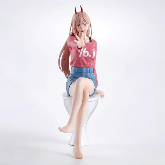 Pochita Chainsaw Man Figure – "Didn't We Agree You Can Touch Me?" Prize Collectible Anime Statue