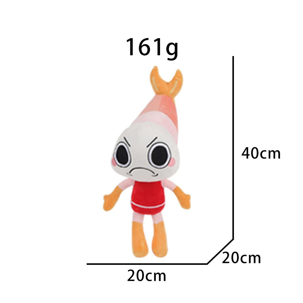 Dandy's World Plush 11" Cosmo Plush Stuffed Figure Pillow for Video Game Fans Room Decor with a Sticker Set