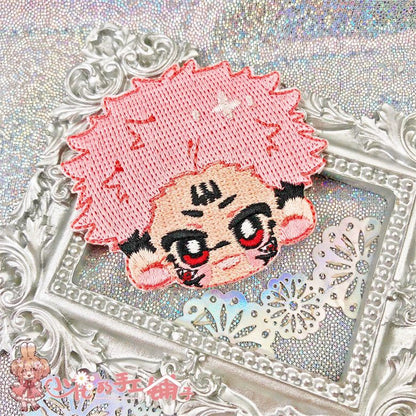 Jujutsu Kaisen Chibi Embroidered Bracelet - Sorcerer Adjustable Wristband