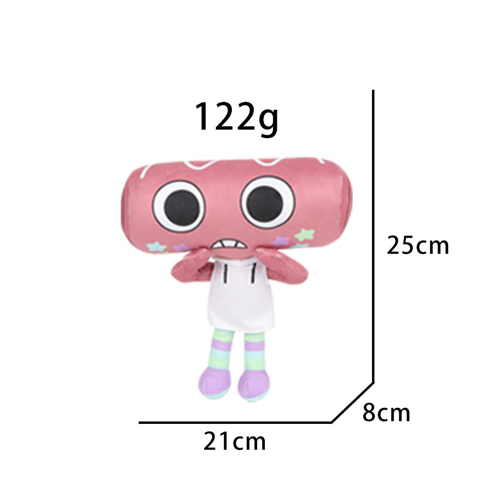 Dandy's World Plush 11" Cosmo Plush Stuffed Figure Pillow for Video Game Fans Room Decor with a Sticker Set