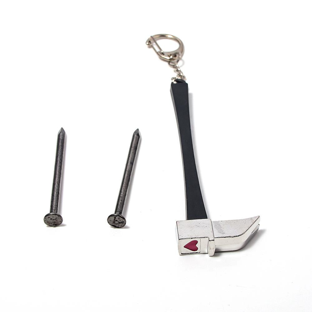 Jujutsu Kaisen Toji Fushiguro Inverted Spear & Kento Nanami Weapon Keychain Set – Anime Model Pendant Gift